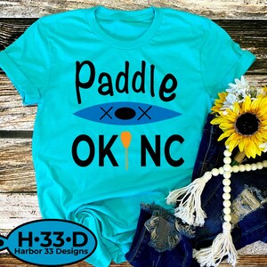 Paddle OKI svg, Oak Island svg, Oak Island Cricut, kayak svg, kayak Cricut, kayak Silhouette