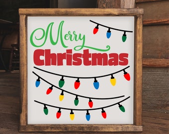 Christmas Lights SVG: Festive Holiday Decor (Digital Download)