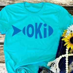 Oak Island fish svg, Oak Island NC, Oak Island iron-on, fish svg, Oak Island Cricut