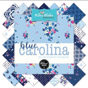 Blue Carolina - Riley Blake Designs - Fat Quarter Bundle OUT OF PRINT