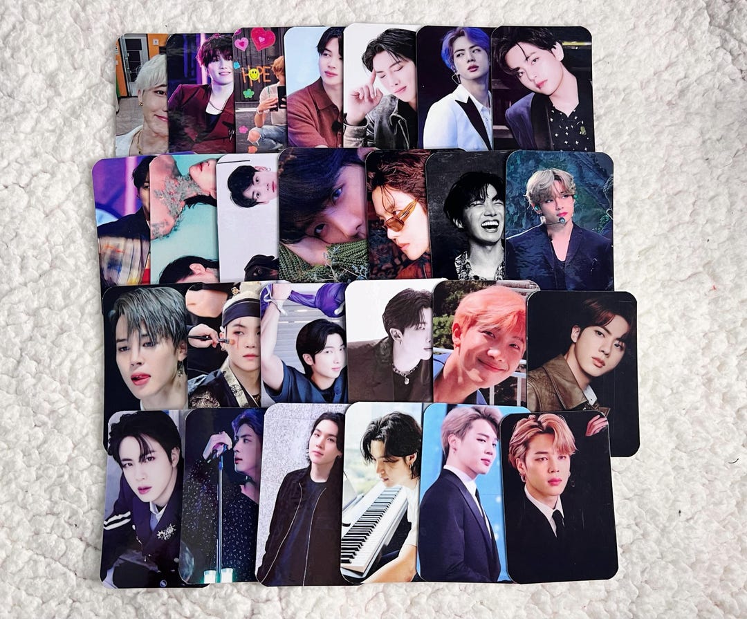 BTS Photocards | K-pop Collector Cards | Bts Bias Photocard | ARMY Gift ...