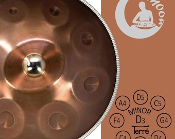 Terré Handpan Moon D-Minor
