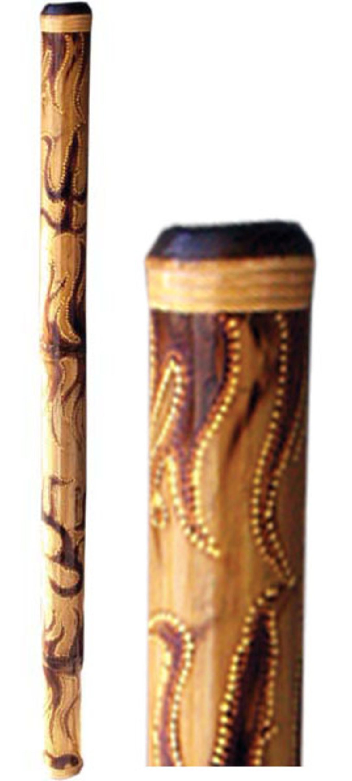 Didgeridoo Bamboo burned or painted 47 long Etsy