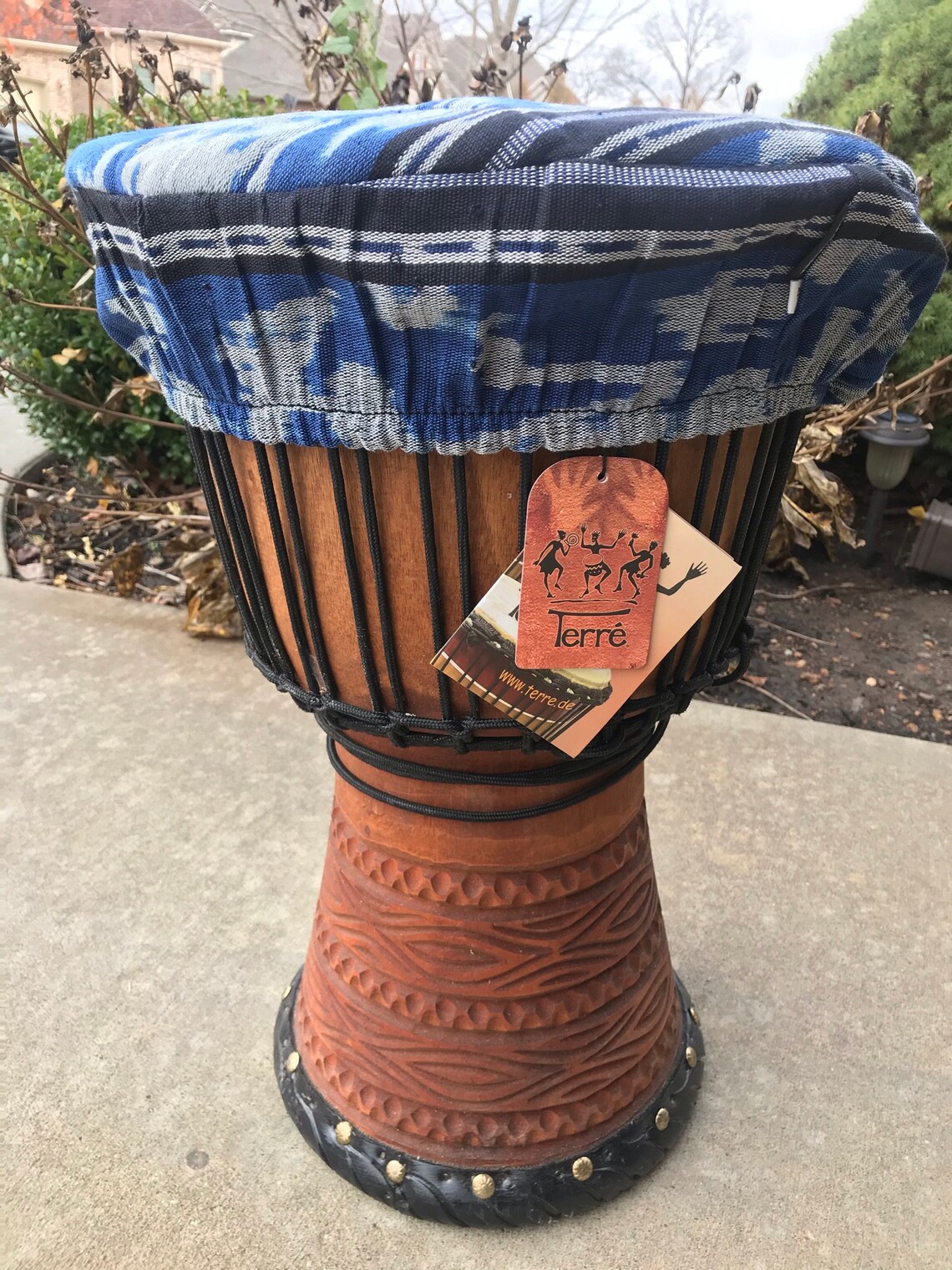 Djembe Drum Shaman Drum Frame Drum Skin Saver Cover 11 Etsy