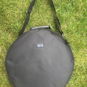 Bolsa para quadro de tambor Shaman ou Gong, preta 16" 20" 24"