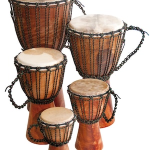Djembe Anfänger Uni, 10&quot;12&#39;16&quot;20&quot;24&quot; hoch.