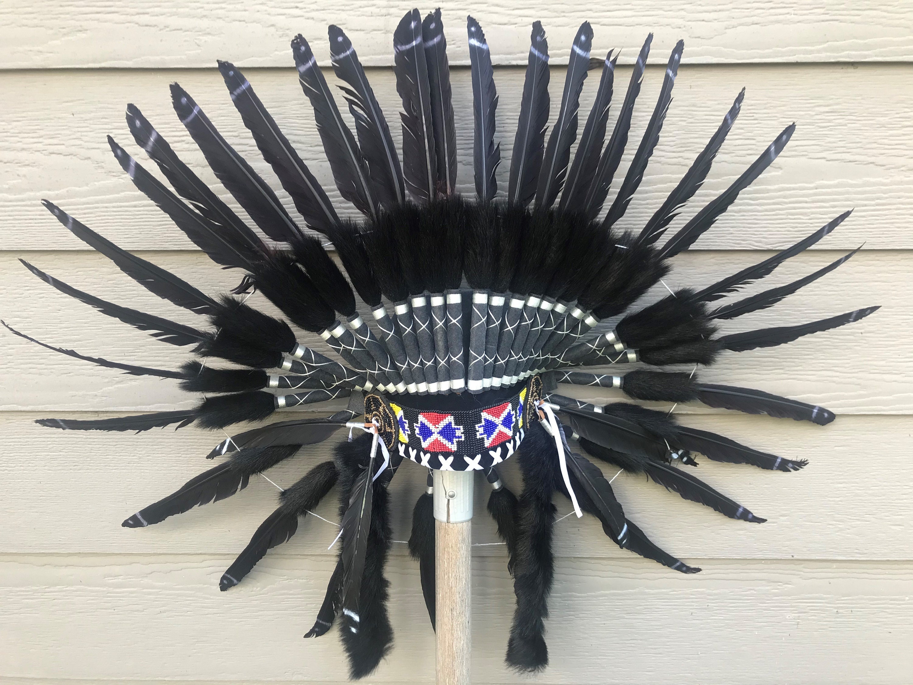 ウォーボンネットチーフハット、ネイティブアメリカンインディアン風