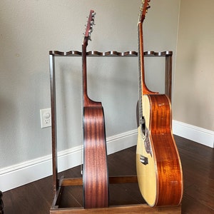 Bambus Gitarrenständer Display Rack für mehrere Instrumente