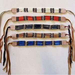 Indian Beaded Choker bone Random Color
