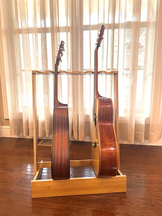 Bambus Gitarrenstnder Display Rack fr mehrere Instrumente - Etsy Schweiz