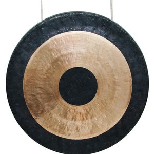 Chinese Wuhan Traditional Gong, Gong Mallet & Hanging String Included
