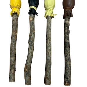 Stick for Shaman drum Frame Drum Gong, handmade with goat skin