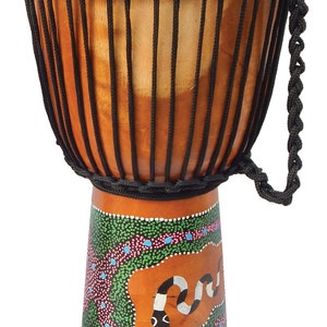 Djembe Standard Paint,  16&quot; tall 8&quot; head, 20&quot; tall 10&quot; head, 24&quot; tall 12&quot; head, NK149