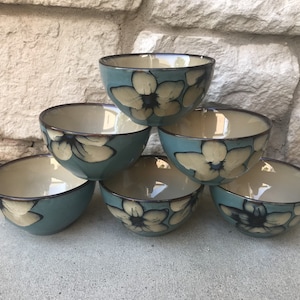 Dinnerware, one Set 6 pieces, 4.5 inch bowl