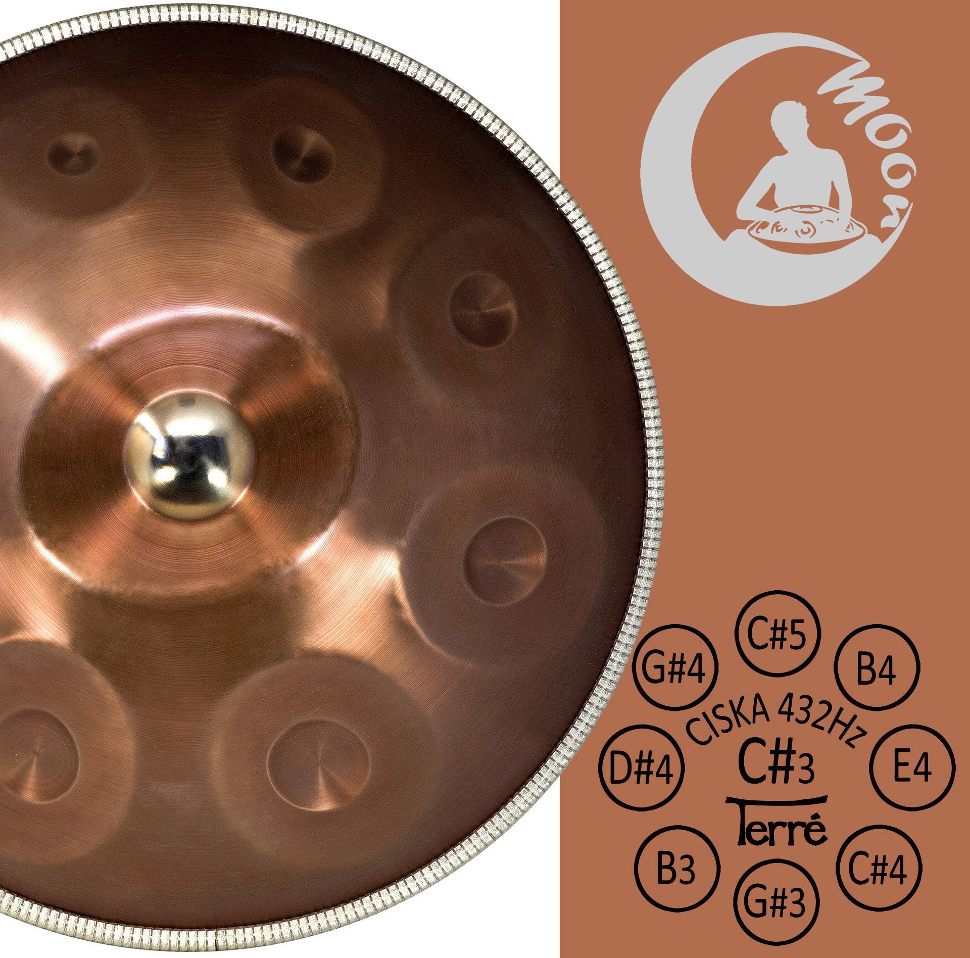 【週末セール】ヒーリングタングドラム　432Hz チューニングマグネット付き Hang drum 432 hz - Etsy 日本