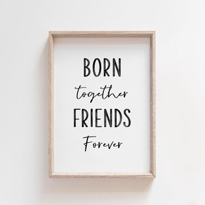 FINGERINSPIRE Good Friends are Like Stars, You Know They Always There, cornice in legno con scritta Good Friends, 10 x 15 cm, unica cornice per foto di compleanno, per la migliore amica