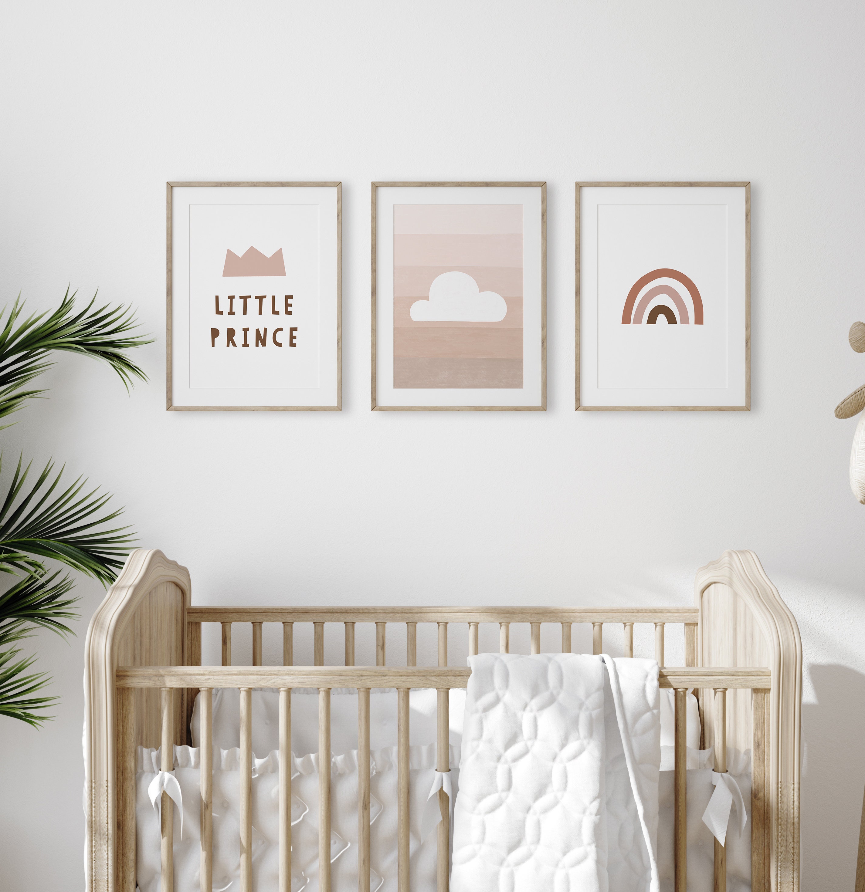 Set von 3 Postern Boho Kinderzimmer Wandkunst Baby Junge Etsy