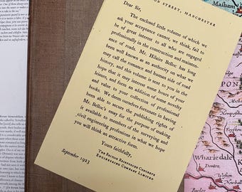 The Road, Hilaire Belloc, 1923, The British Reinforced Concrete Engineering Co., Illustrated, Maps, Inscription by BRC member.