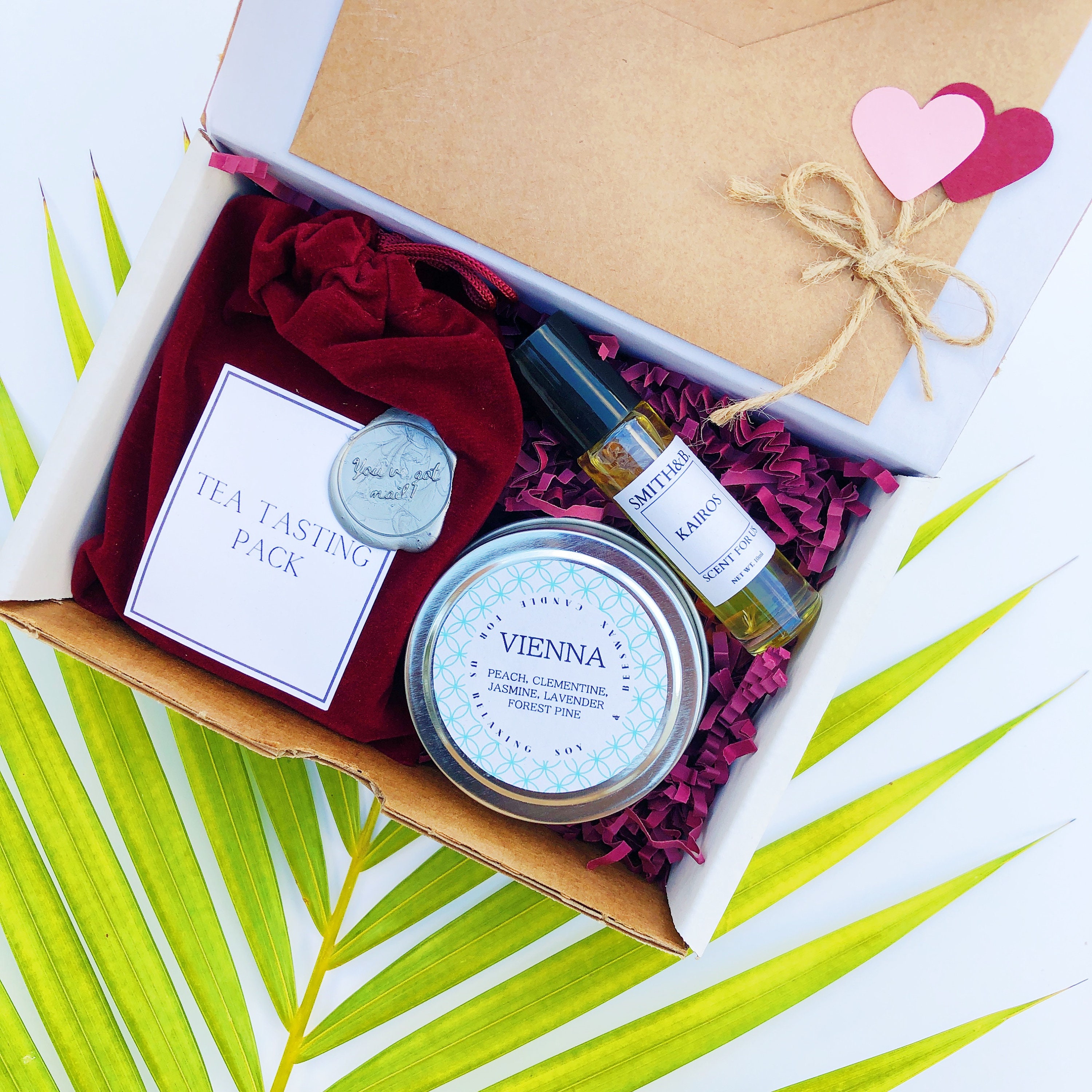 Wellness Gift Box Self Care Gift Box Scented Candle And | Etsy