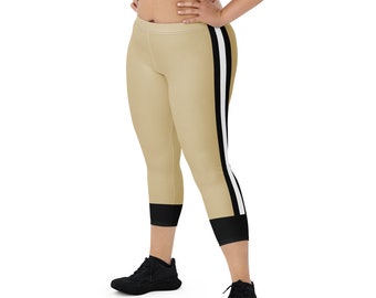 Leggings Capri pour femmes, uniforme de football de la Nouvelle-Orléans