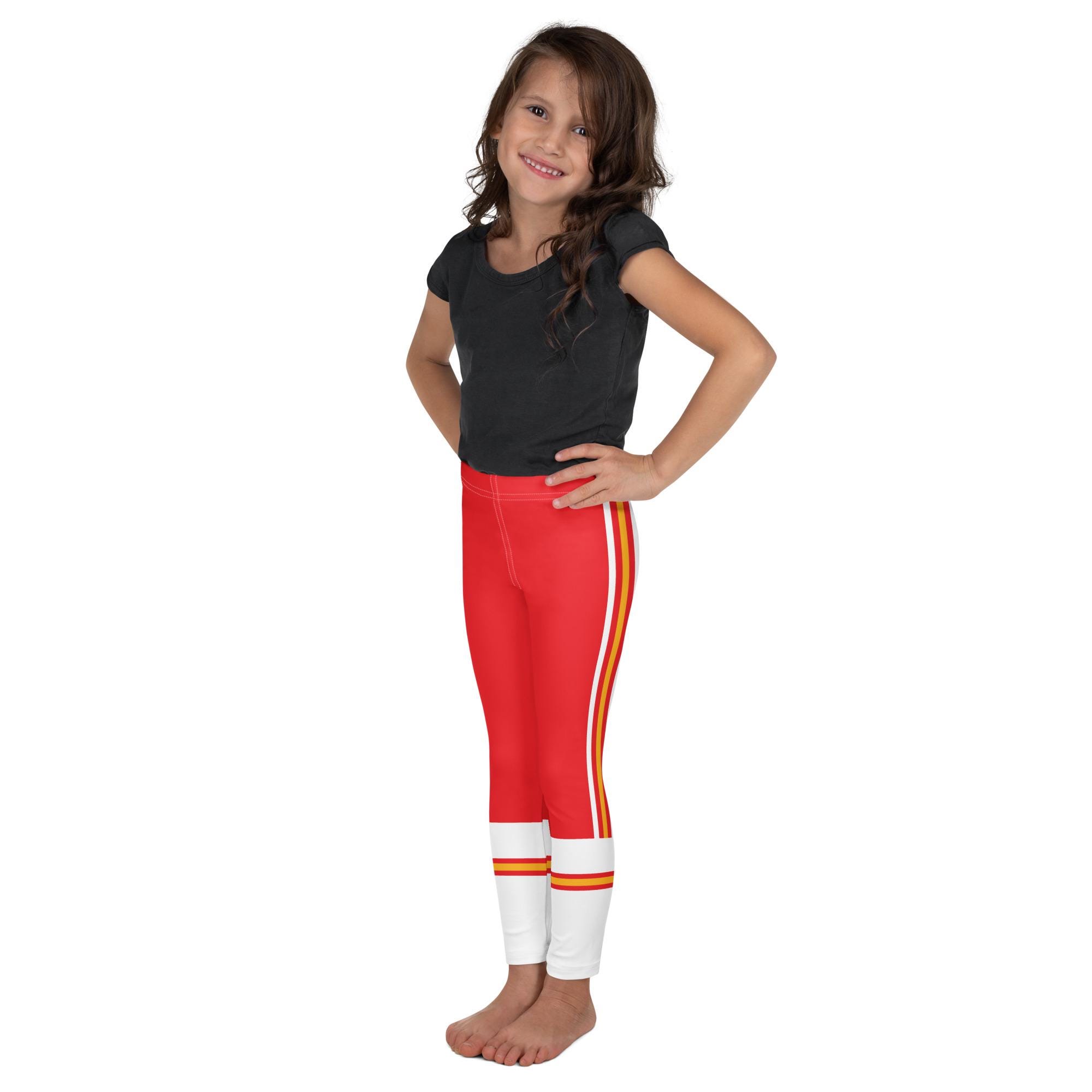 Discover Kansas City Football Uniform Kid & Toddler Leggings