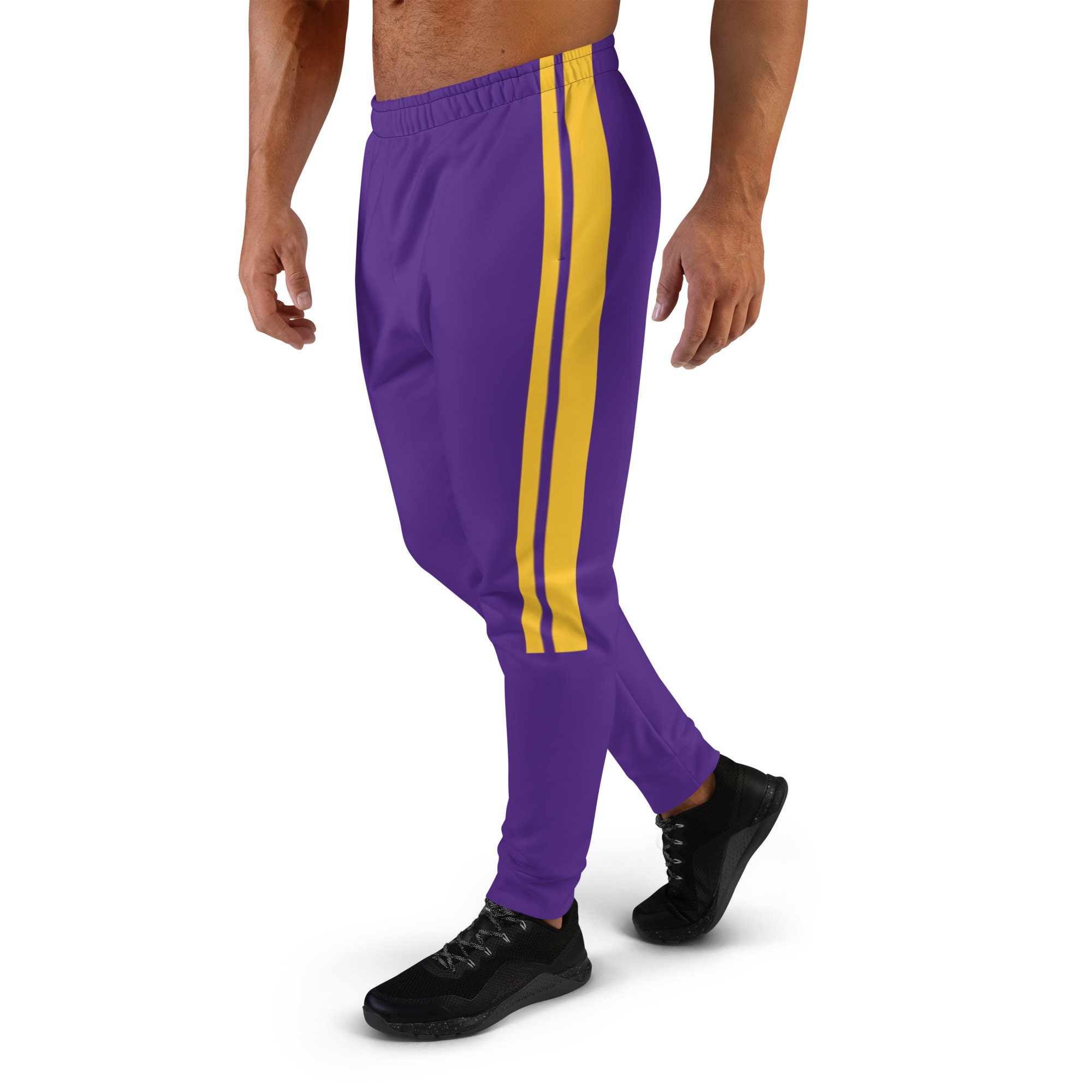 Gold store track pants