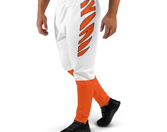 Cincinnati Football White & Orange Uniform Joggers