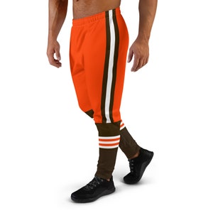 Cleveland Football Uniform Men's Joggers / Game Day Sweatpants
