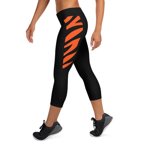 Bengals Football Uniform Women's Capri 