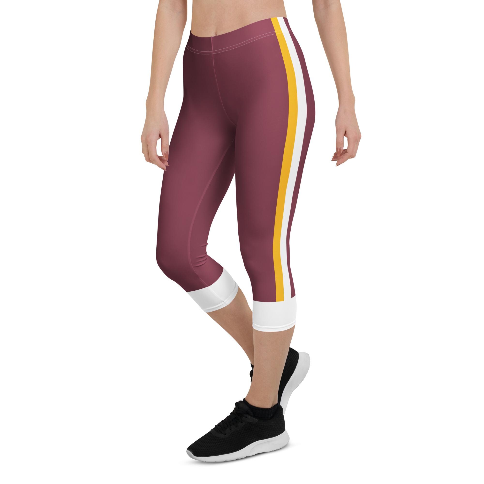 Discover Washington Football Women's Capri Leggings, Game Day Leggings