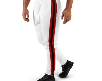 San Francisco Football White Uniform Men's Joggers