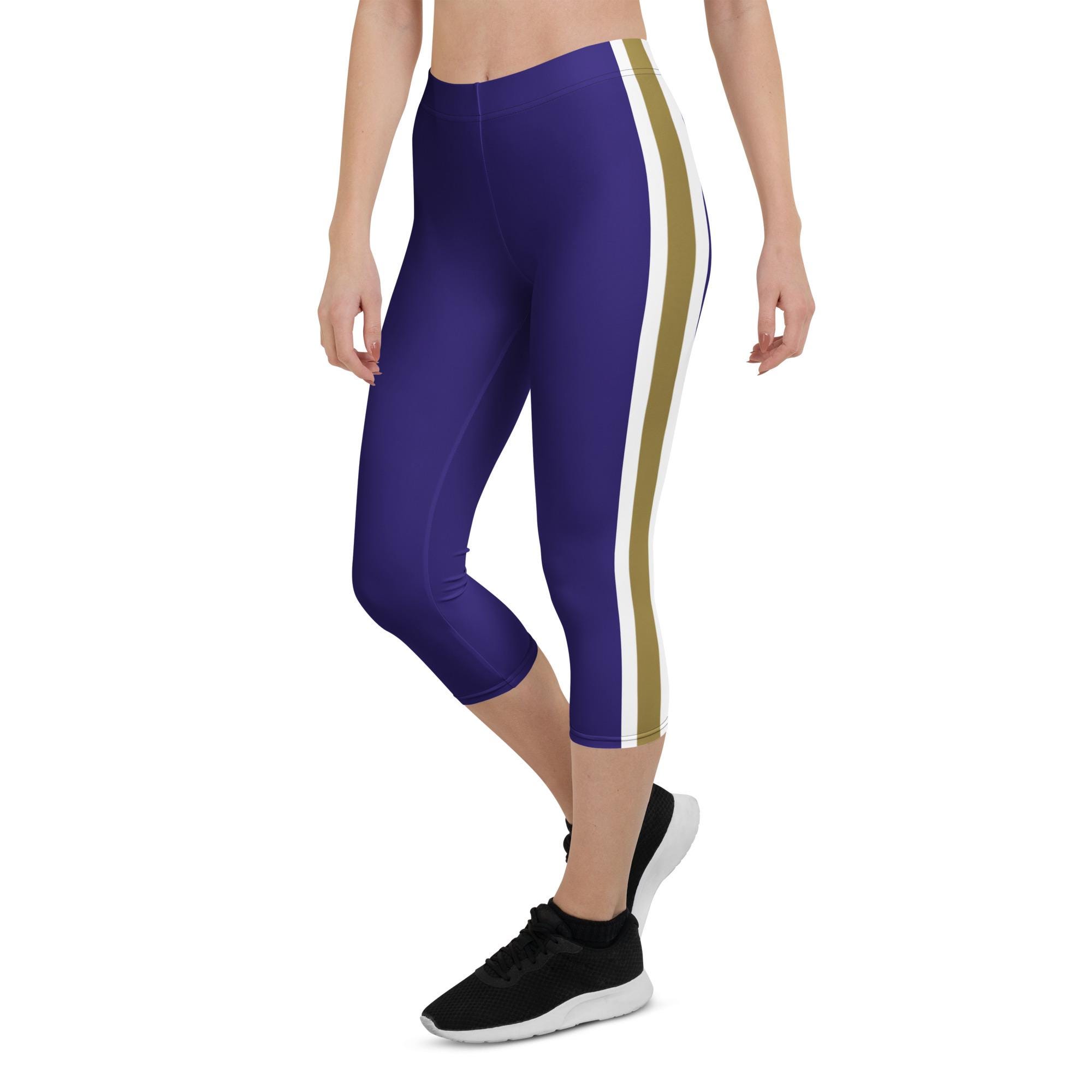 Discover Baltimore Football Women's Capri Leggings, Game Day Leggings