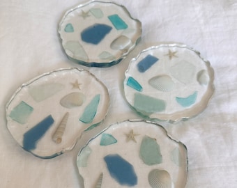 Sea Glass Coasters