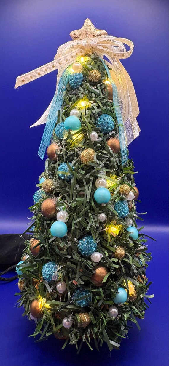 ツリー飾り クリスマス ツリー ブルー オーナメント ブルークリスマス