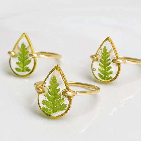 Real Fern Ring