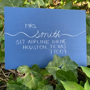 Modern Calligraphy Envelopes / Custom Envelope Addressing / Hand Calligraphy Envelopes / Modern Wedding Invitations / Event Addressing