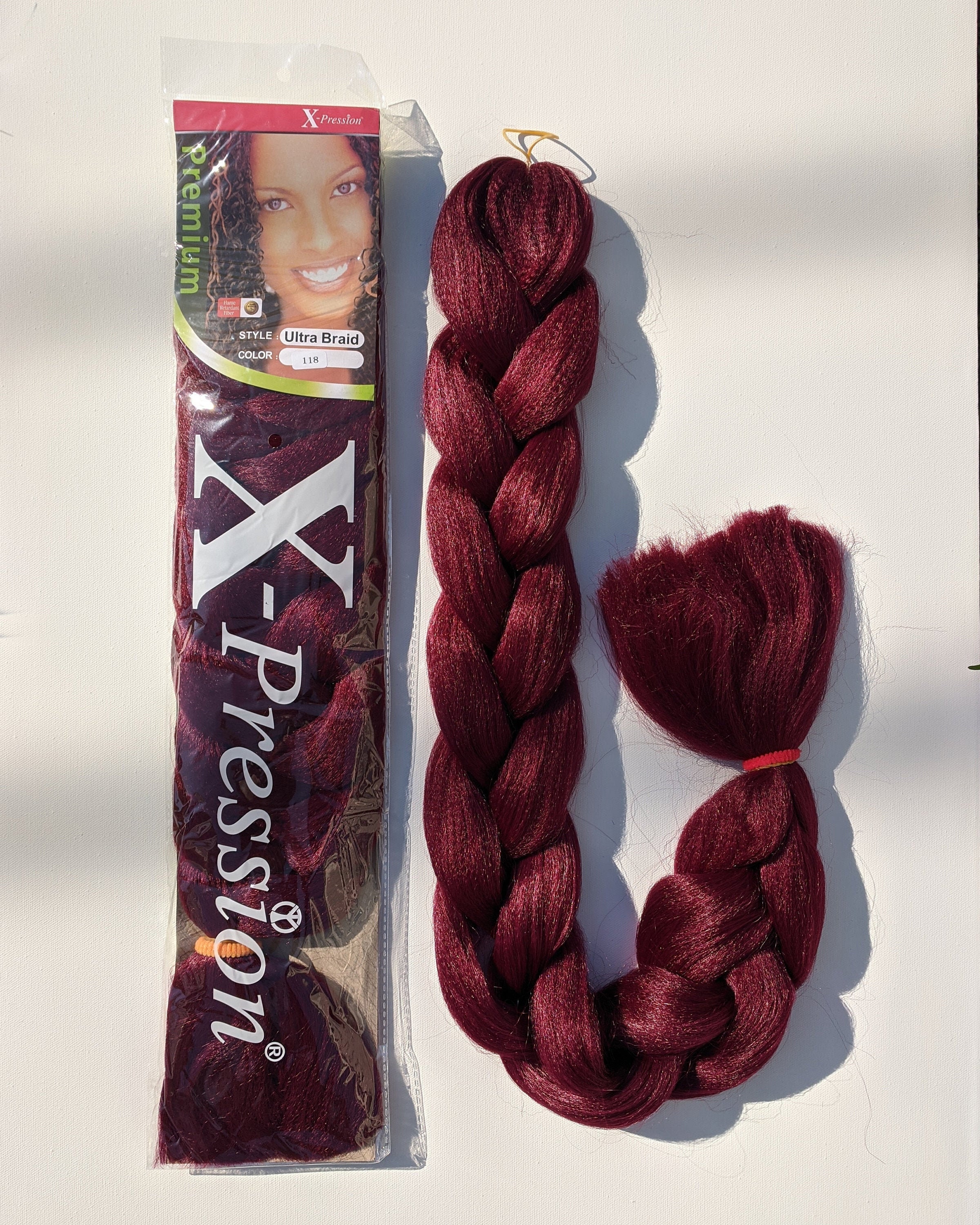 X-pression Xpressions Expressions Ultra Braid Hair Color 118 - Etsy India