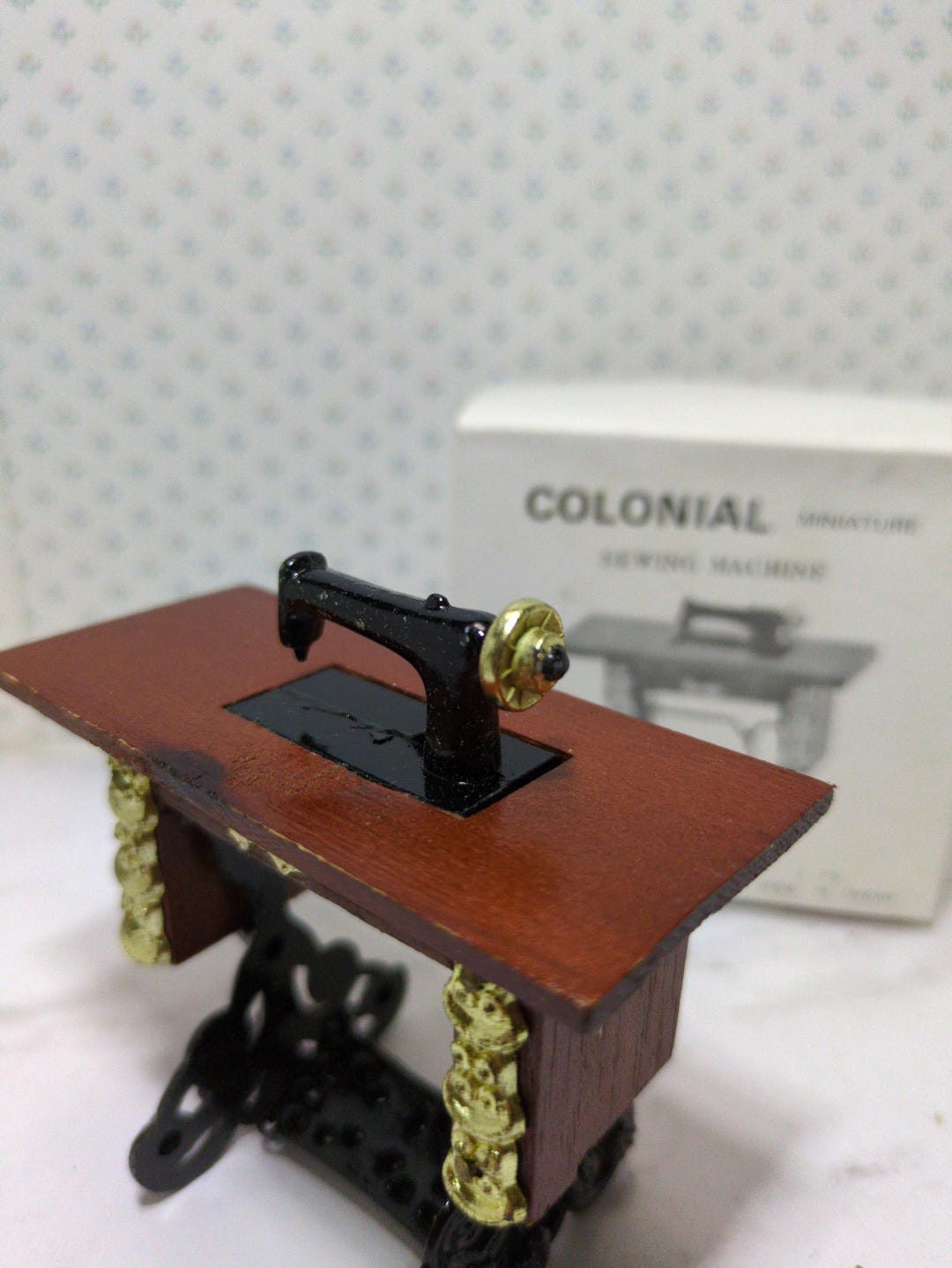 1:12 Scale Colonial Sewing Machine/sewing Room - Etsy