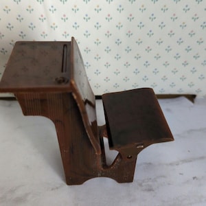 Vintage Renewal #33 Student Desk Dollhouse Furniture