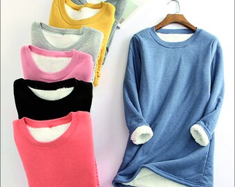 thick sweatshirt womens