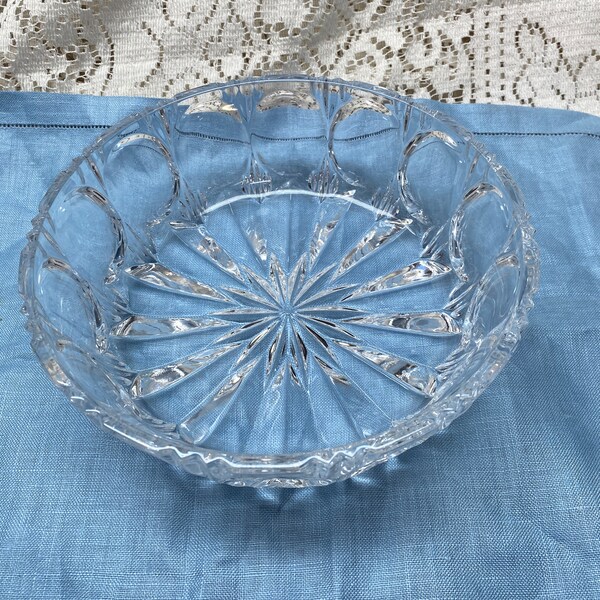 Cut Glass Dishes Etsy