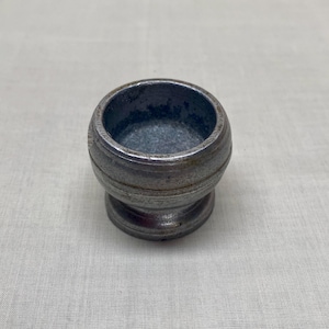 PEWTER Pedestal Salt CELLAR|Pewter Serving Accessories|Table Setting Utensils|Salt Dip made of Pewter|Pewter Ink Well