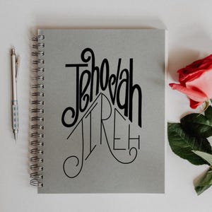Jehovah Jireh (Names of Jesus) - SVG Cut File, Jesus svg, Christian svg, handlettered svg, for cricut