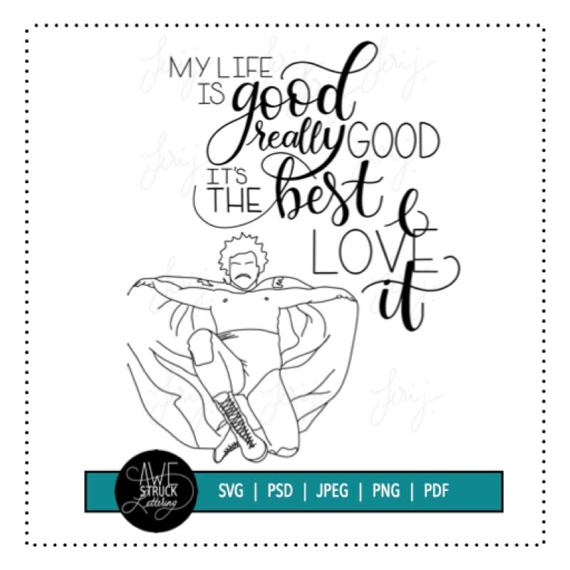 Nacho Libre - (movies,tv) SVG Cut File, Svg, Handlettered Svg ...