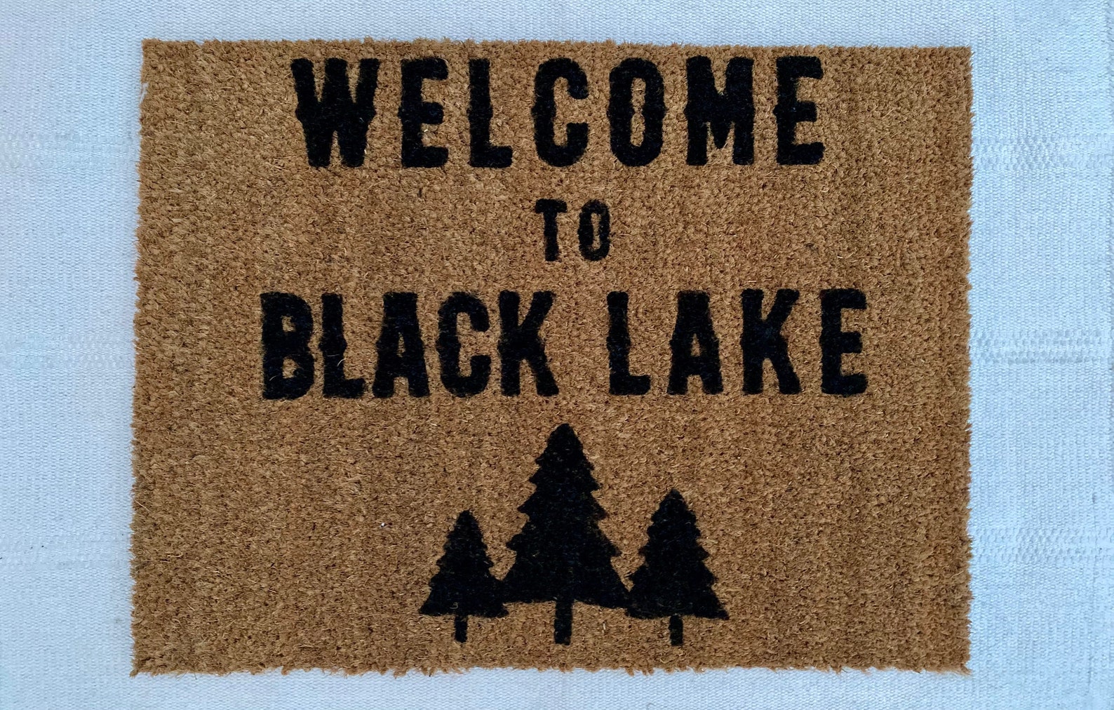 to lake Doormat Cottage Doormat Lake Etsy UK