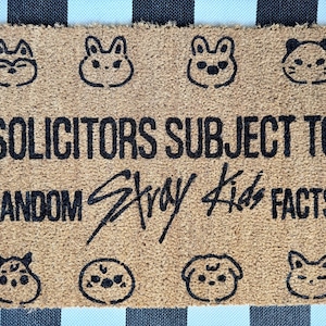 Stray Kids Floor Mats - Etsy