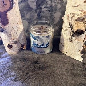 Imbolc Candle - Jar Candle - Sabbat Candle - Altar Candle - Witchy Candle - Imbolc - Sabbat - Altar Decor - Wheel Of The Year - Pagan