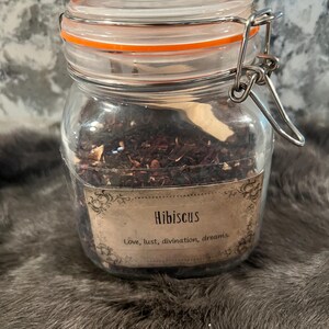 Hibiscus - Hibiscus Petal - Apothecary - Herb - Spell Ingredients - Organic Herbs - Purification - Healing - Mojo Bag - Spell Jars