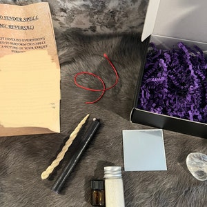 Return To Sender Spell - Protection Spell - Karmic Reversal Spell Kit - Protection Charm - Spell Kit