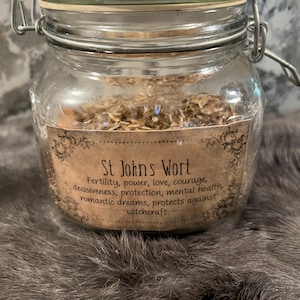 St John’s Wort - St. John’s Herb - Apothecary - Herb - Spell Ingredients - Organic Herbs - Purification - Healing - Mojo Bag - Spell Jars